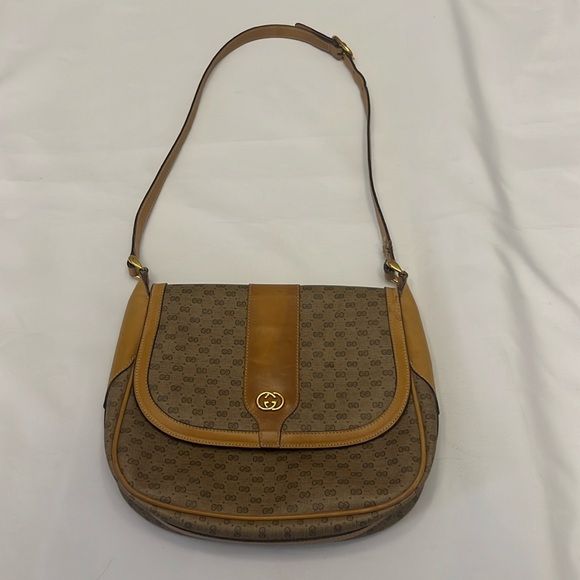 GUCCI Micro GG Supreme Shoulder Bag - Picture 1 of 17